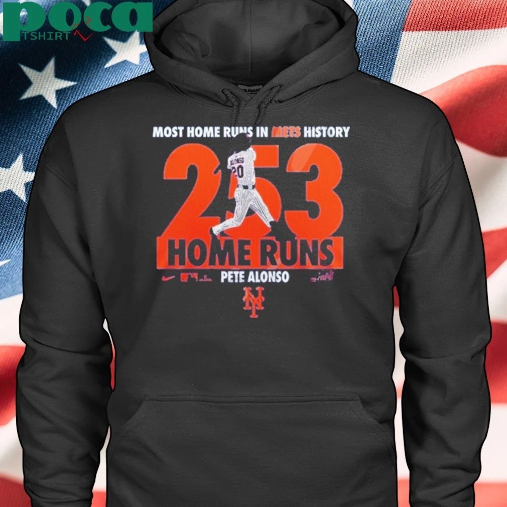 New York Mets X Pete Alonso 253 Home Run King shirt