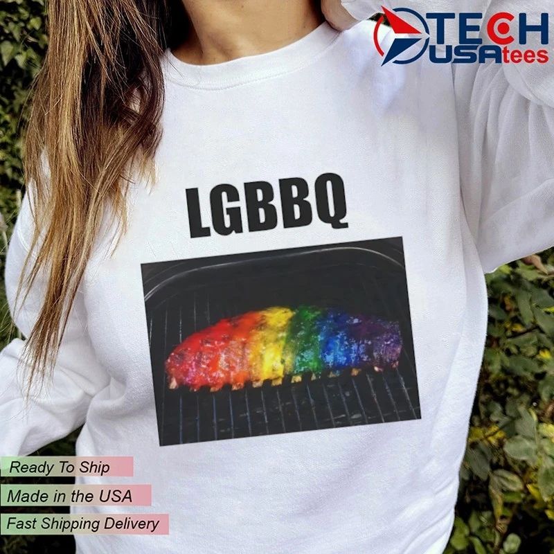 LGBBQ Pride meat shirt