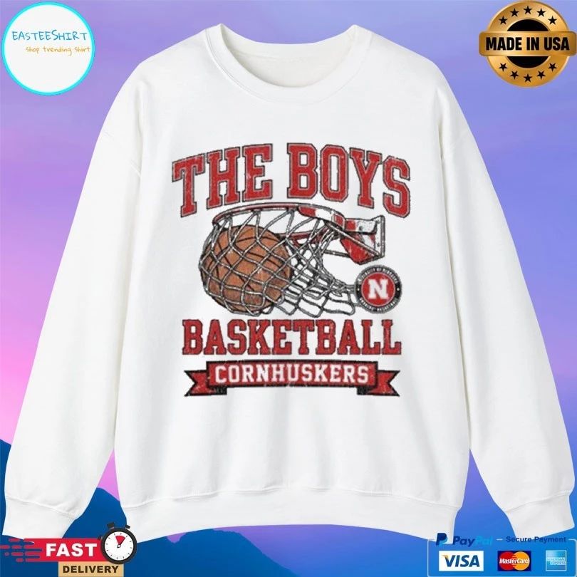 Nebraska Cornhuskers The Boys Basketball 2026 T-shirts