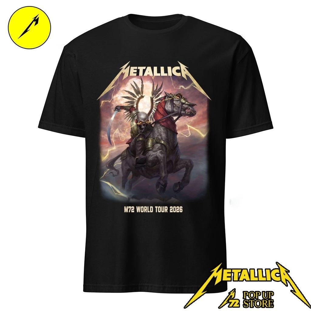 Metallica M72 Chorzów Limited-Edition Pop-Up Shop Merch Shirt