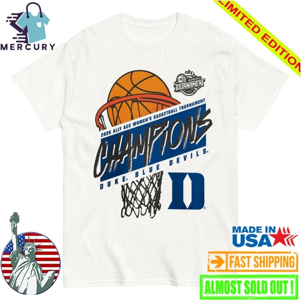 Duke 2026 ACC Women’s Basketball Tournament Champions Shirt