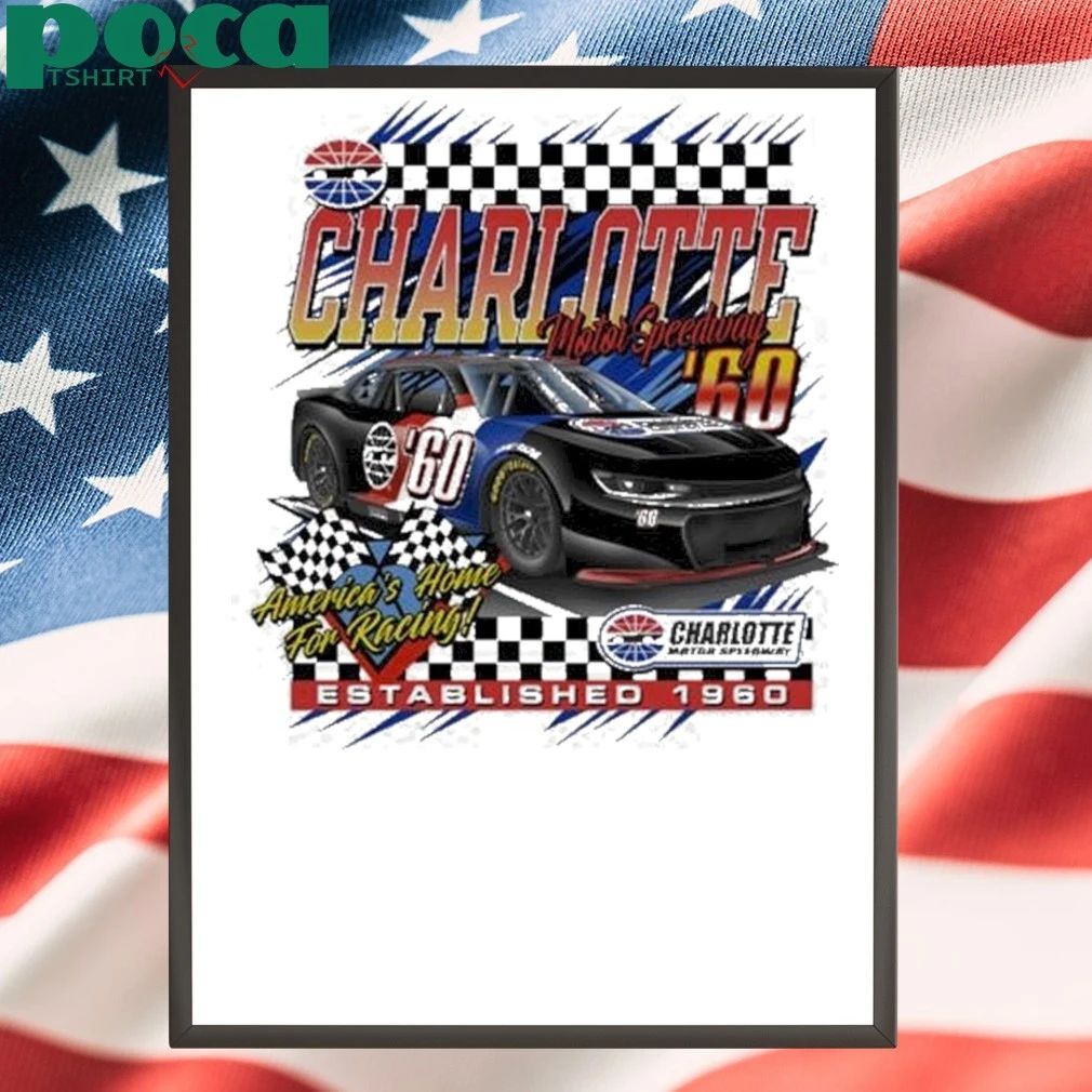 Americas Home For Racing 1960 Charlotte Motor Speedway Shirt