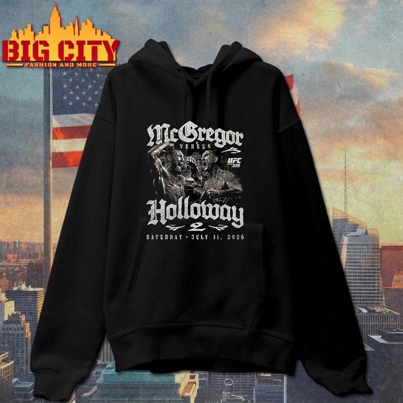 UFC 329 McGregor Vs. Holloway 2 Match Up Shirt