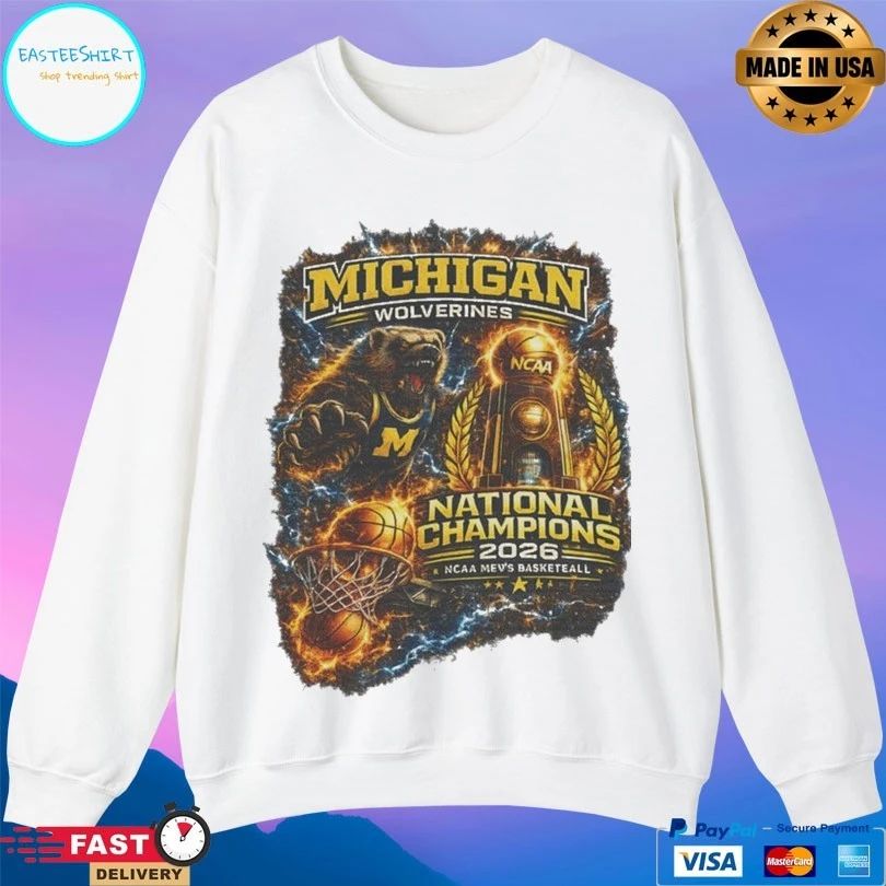 Michigan Wolverines National Champions Ncaa Men’s Basketball T-shirt