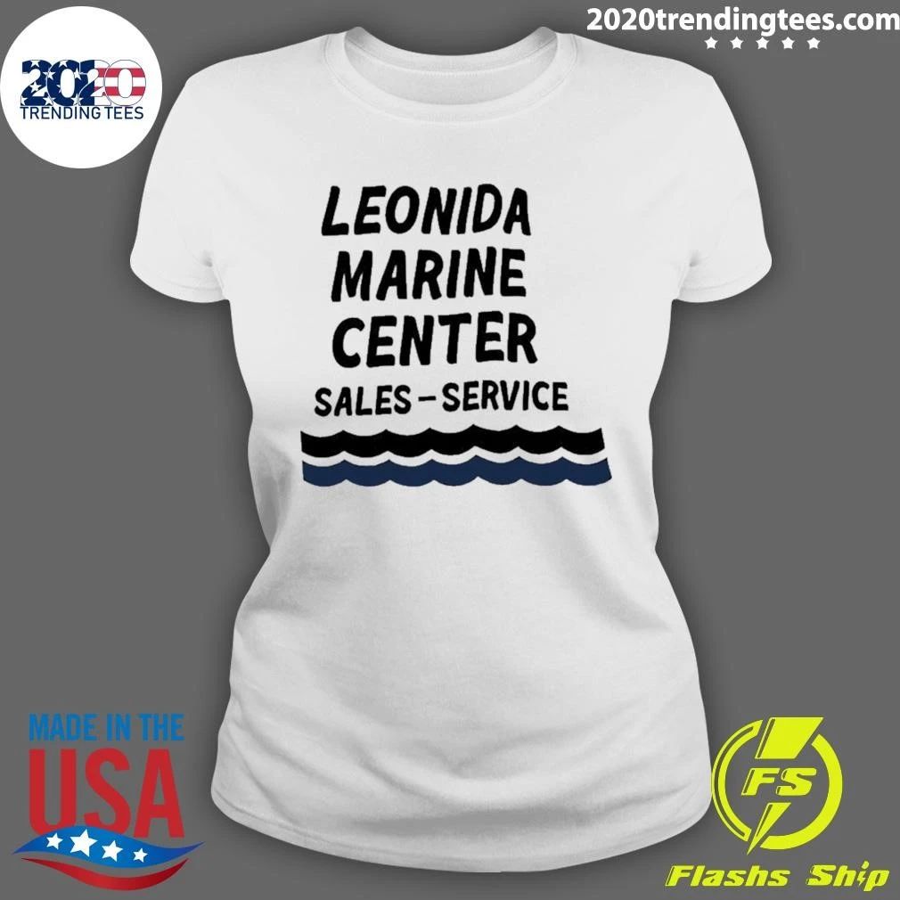 Leonida Marine Center Sales Service Boating Shirt