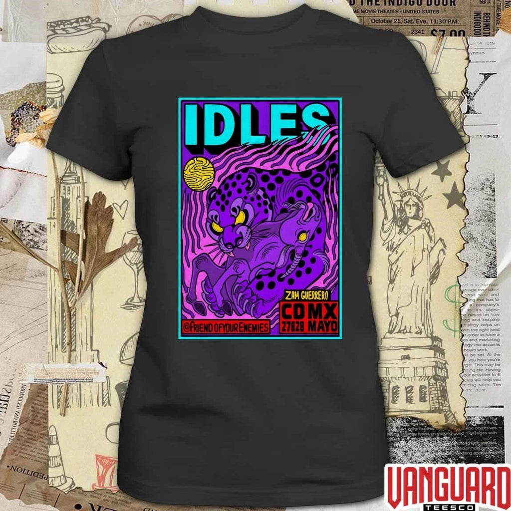 Idles May 27-28 2026 Ciudad De Mexico Poster t-shirt