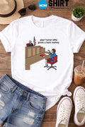 Your Honor Who Gives A Fuck Lowkey Shirt