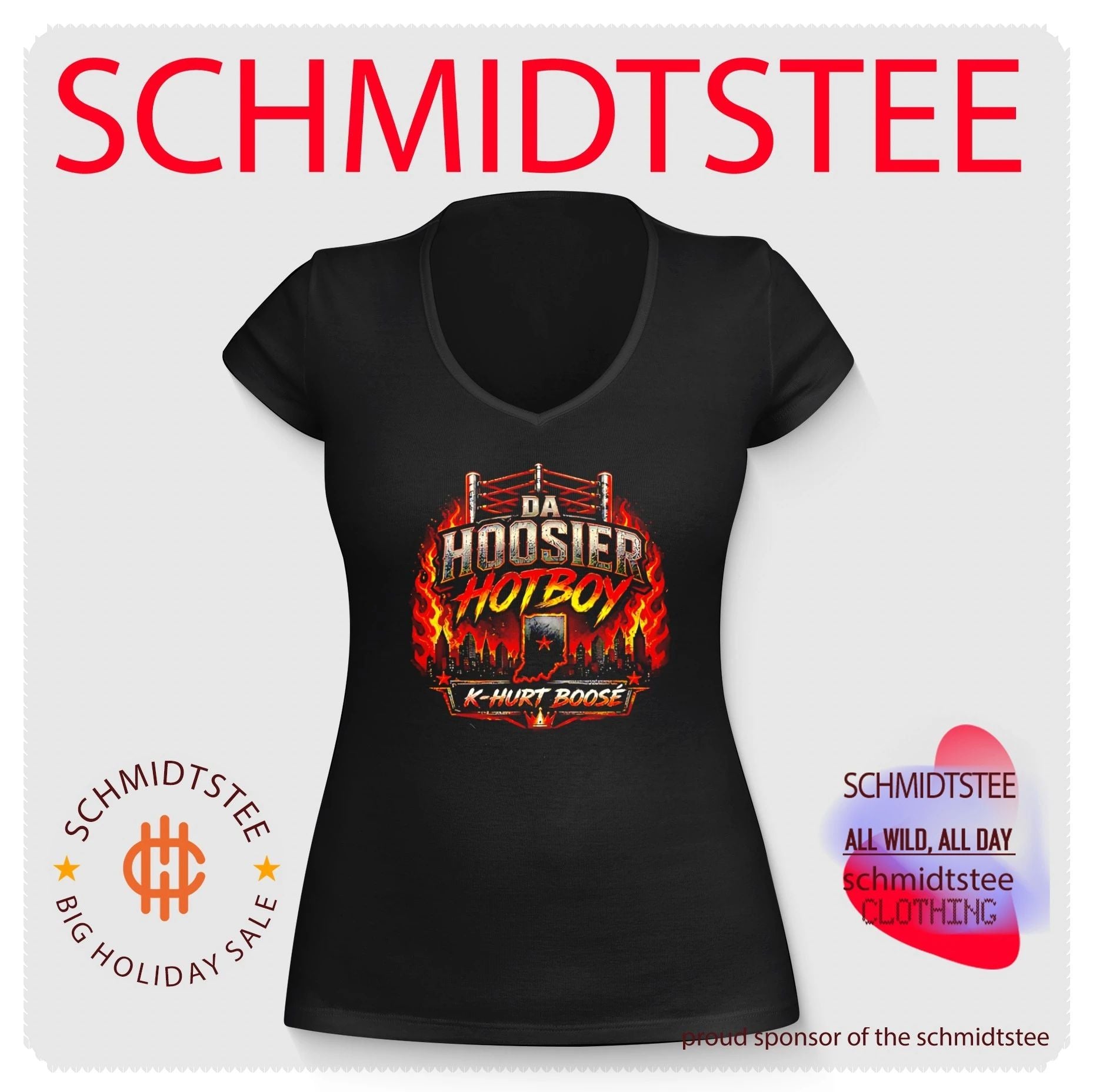 Da hoosier hotboy K-hurt Boose Hoosier map shirt