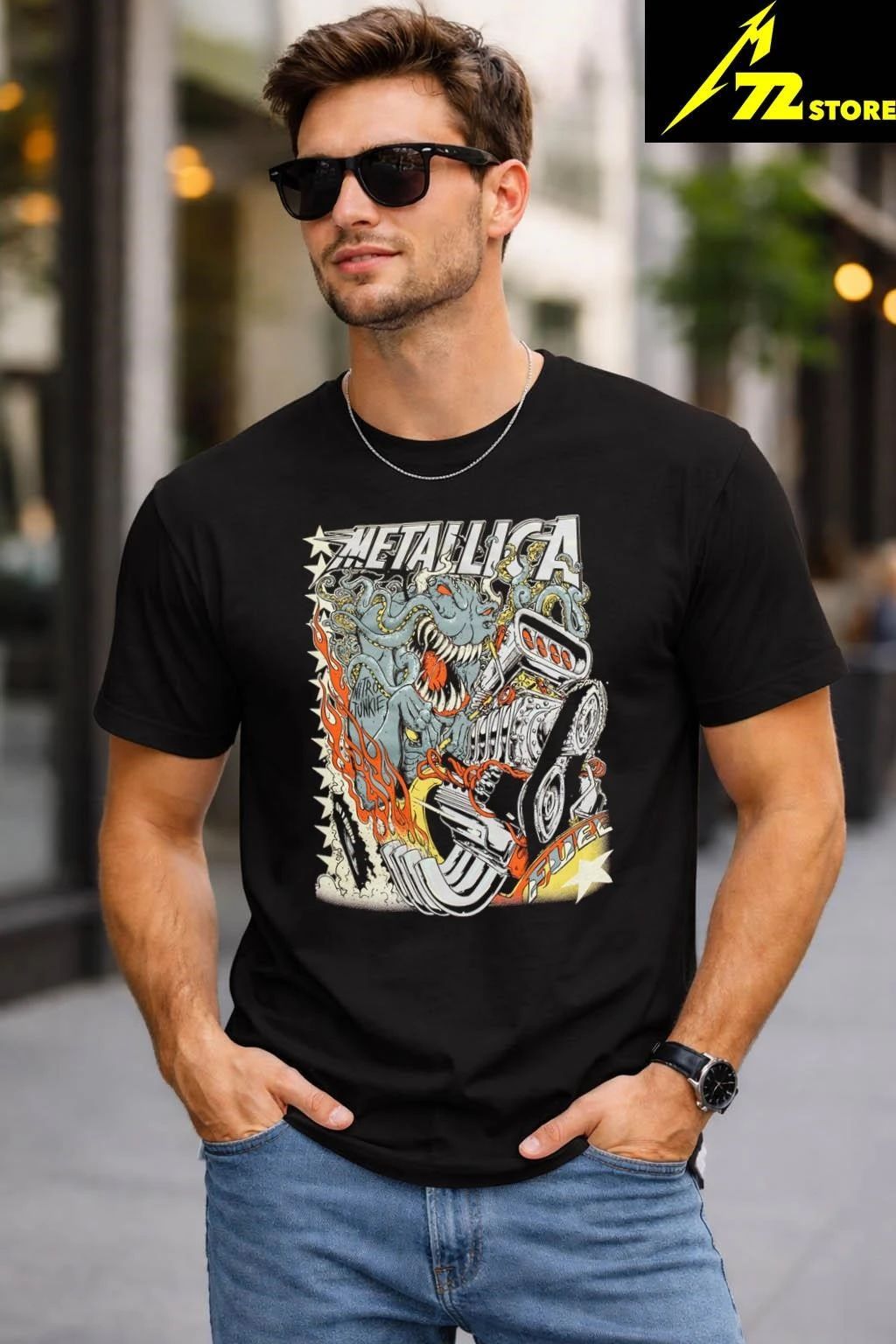 Metallica ReLoad Remastered Fuel Art By Squindo Shirt