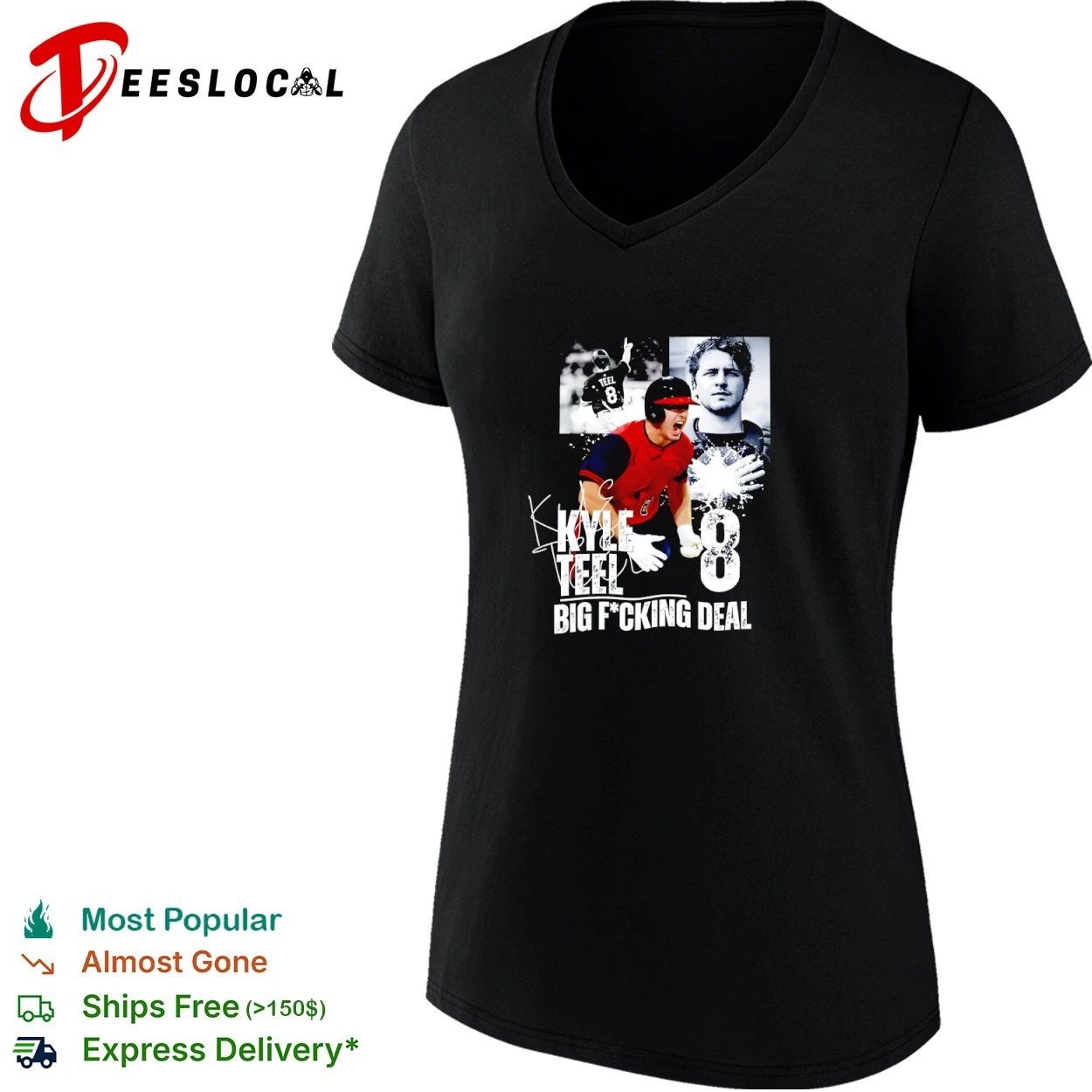 Kyle Teel Boston Red Sox Big F cking Deal T-shirt