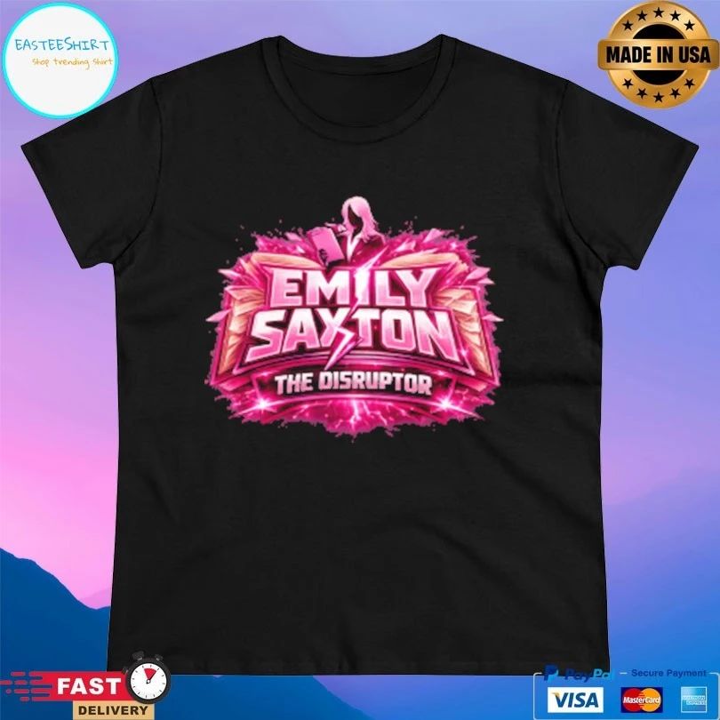 Emily Saxton The Disruptor T-shirts