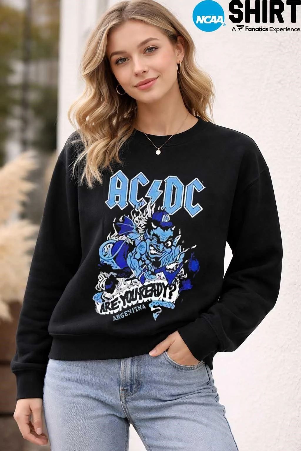 ACDC Pwr Up Tour 2026 High Voltage Pop Up Merch Tee At Buenos Aires Argentina On March 22 to 31 2026 Shirt