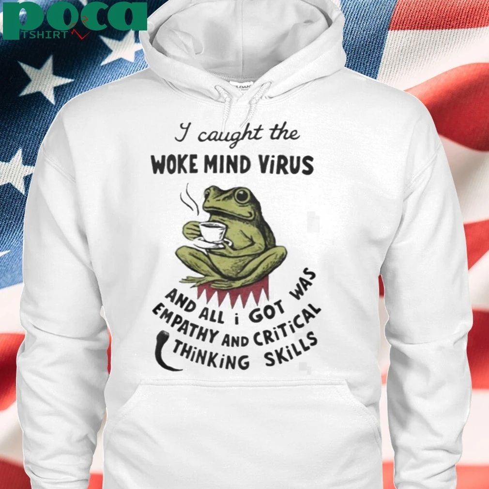 I Caught The Woke Mind Virus Frog Shirt