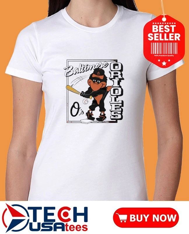 Baltimore Orioles The Oriole Bird mascot shirt by homage