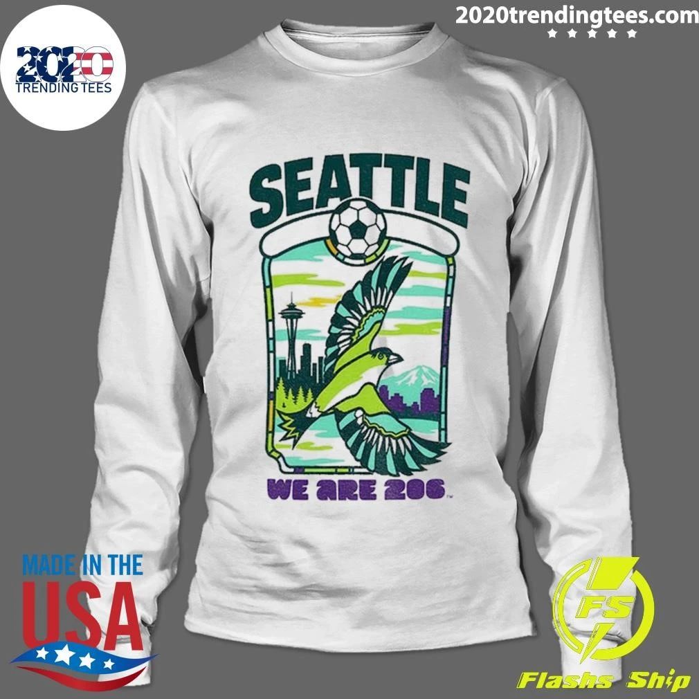 Seattle Host City World Cup 2026 Soccer We Are 206 Shirt