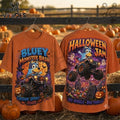Bluey Halloween Monster Bash Orange T-Shirt