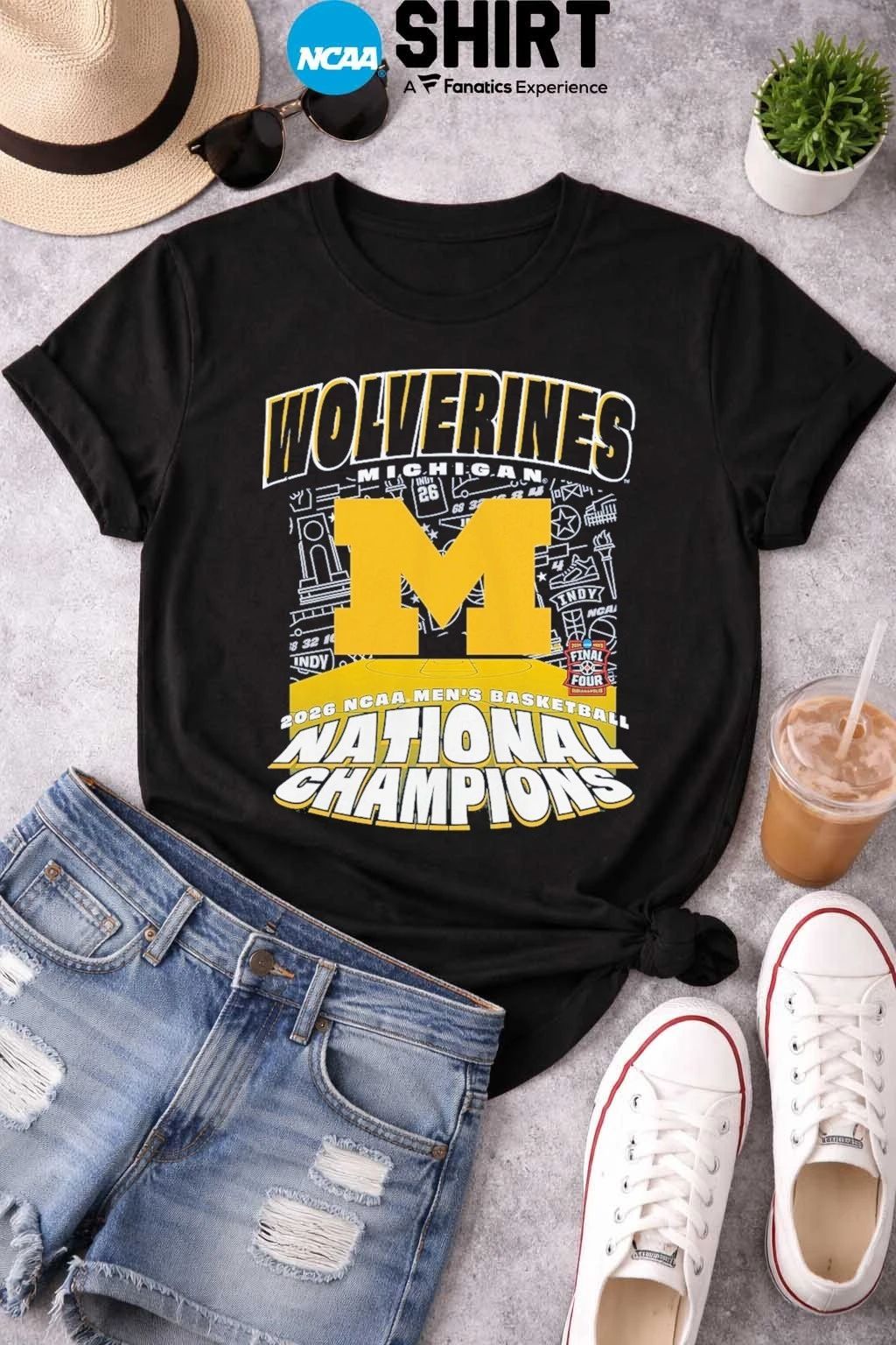 Michigan Wolverines 2026 NCAA Men’s Basketball National Champions It’s March T-Shirt