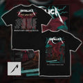 Metallica M72 World Tour Cardiff Wales Principality Stadium June 28 Red Dragon Concert T-Shirt