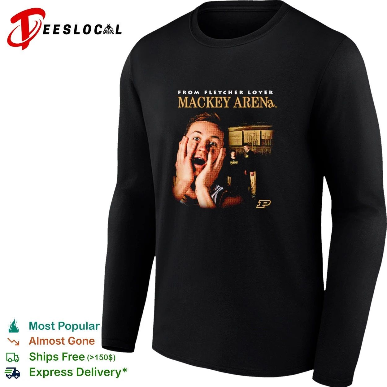 Fletcher Loyer From Mackey Arena Purdue Boilermakers T-shirt