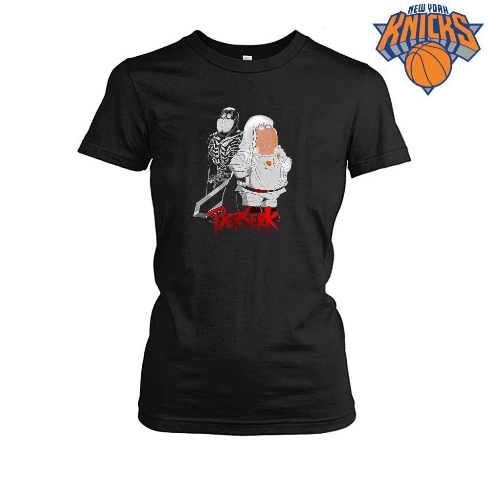 Peter Griffin as Griffith and Peter Griffin as Guts Berserk Family Guy Parody Shirt