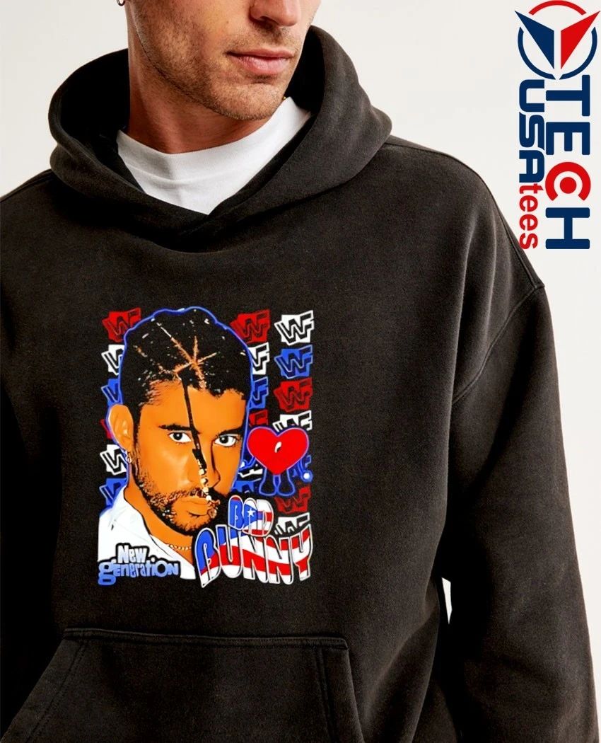Bad Bunny WWF New Genaration shirt