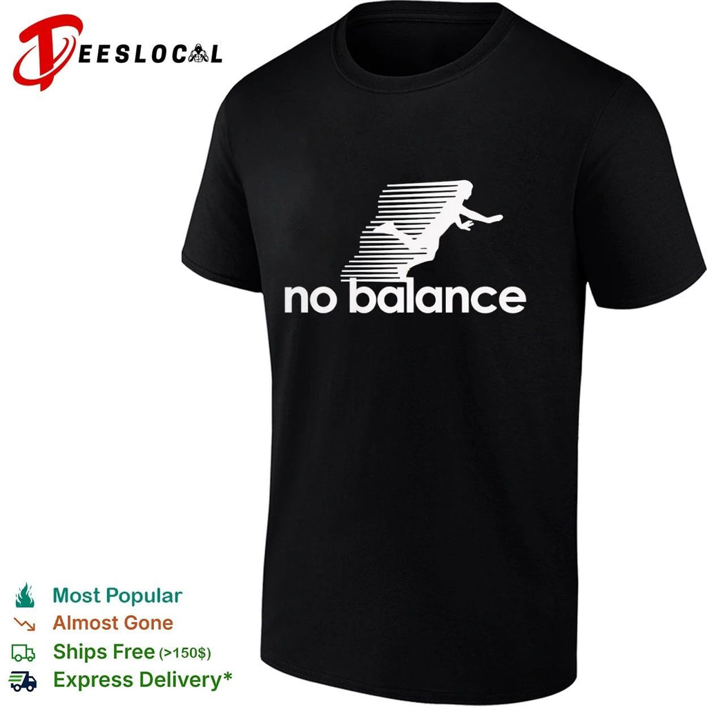 No Balance funny parody running sports T-shirt