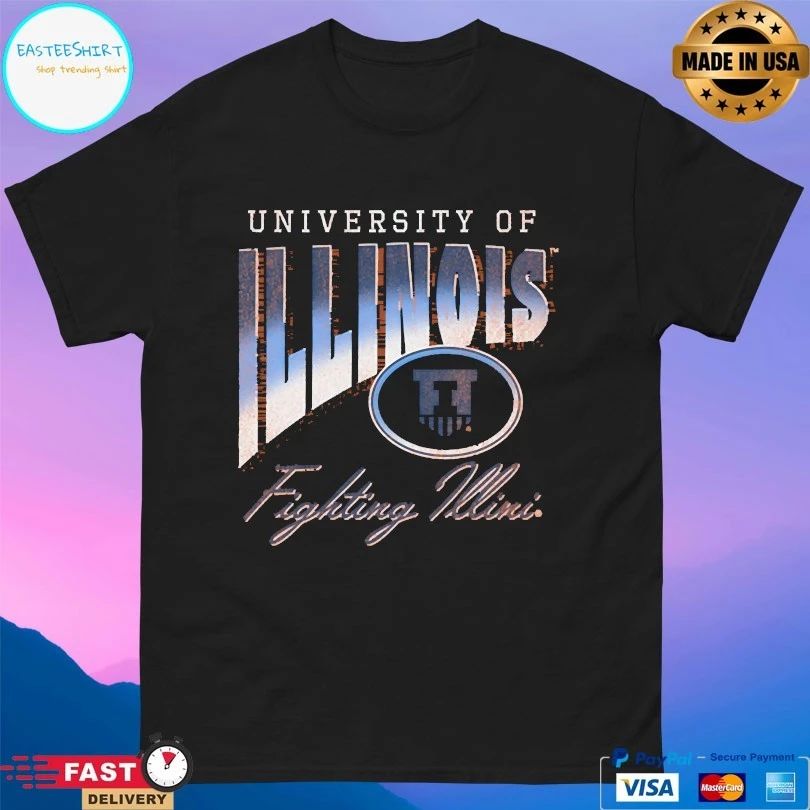 Illinois Fighting Illini Football University Of Fighting Illini T-shirts