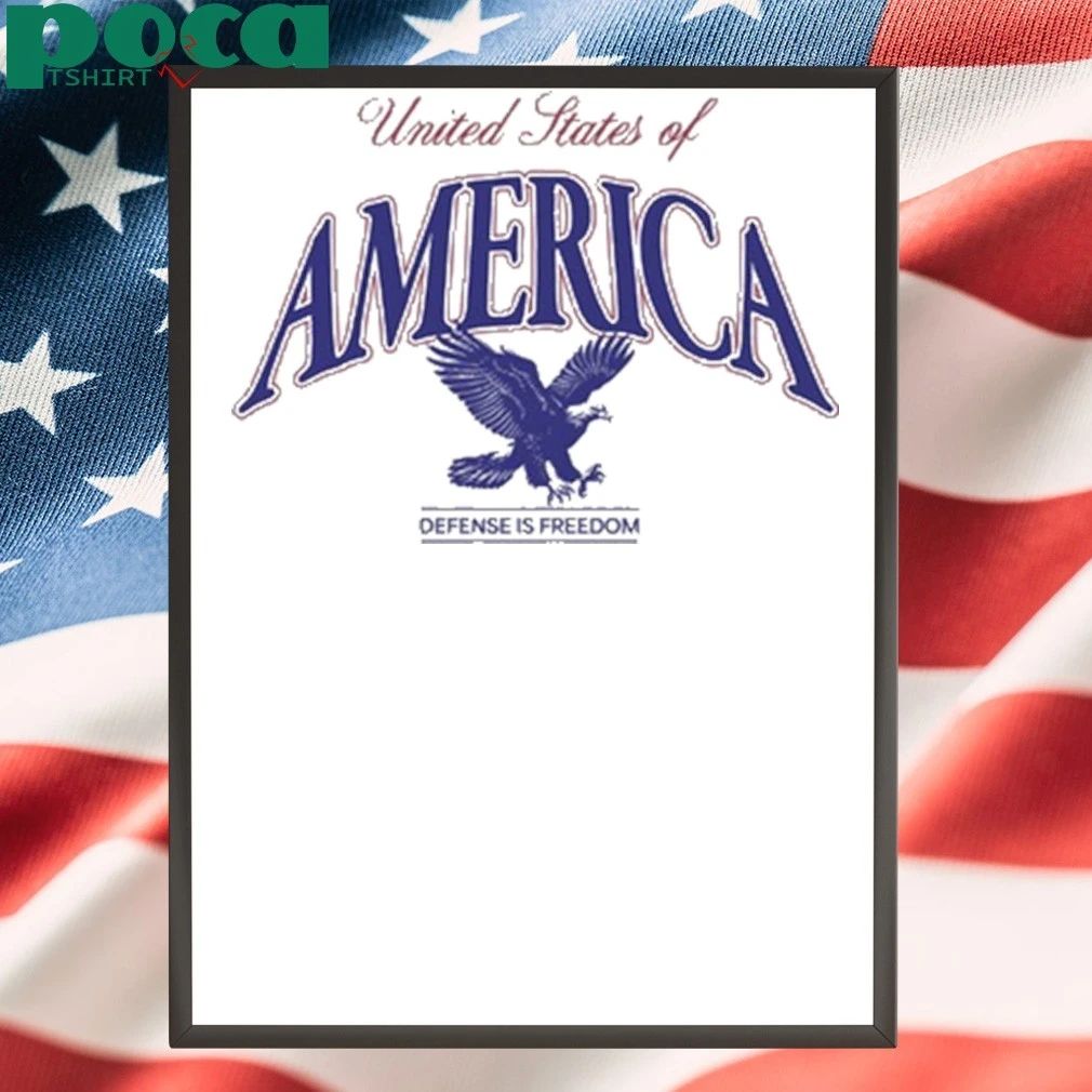 United States Of America Defense Is Freedom T-shirt