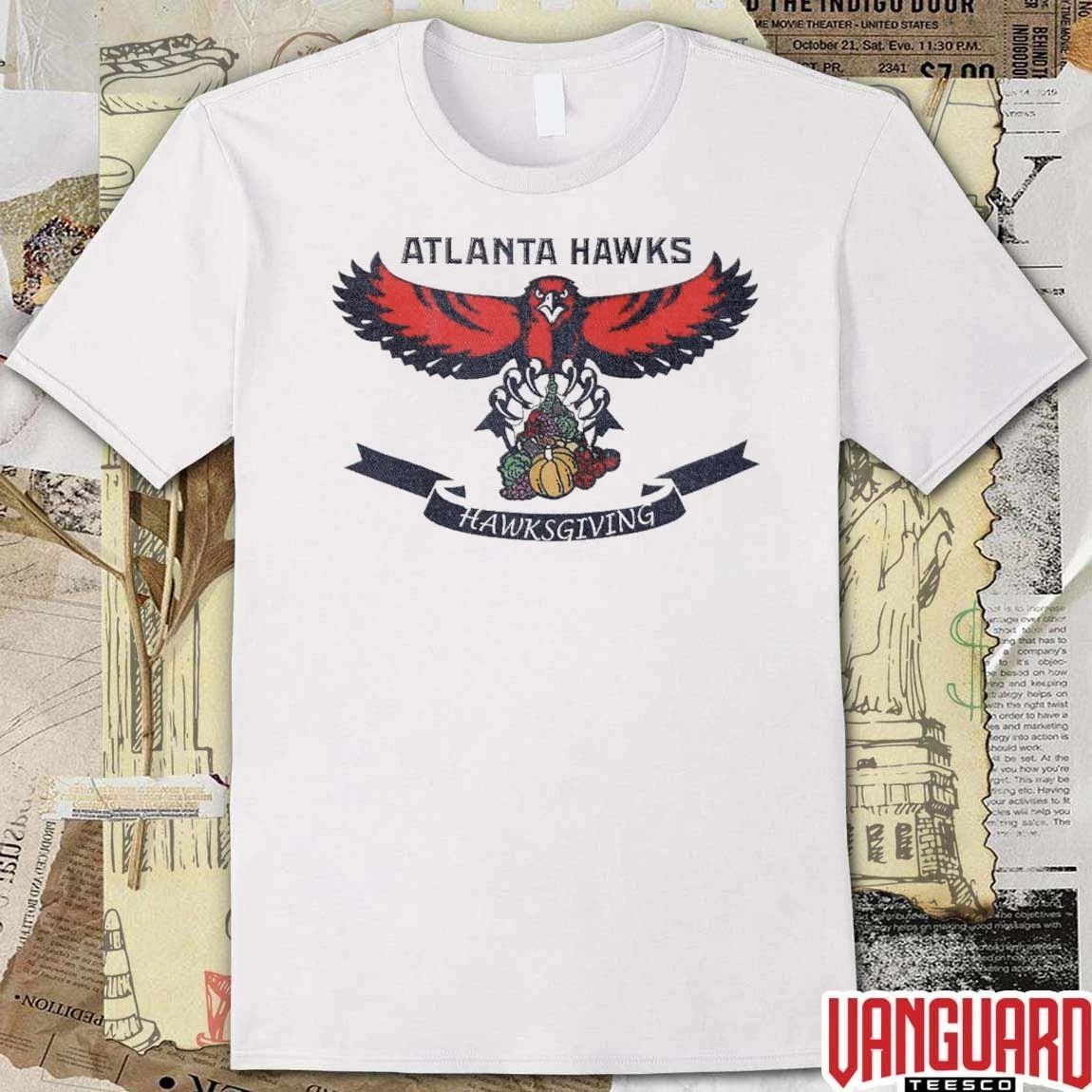Atlanta Hawks Hawksgiving Logo t-shirt