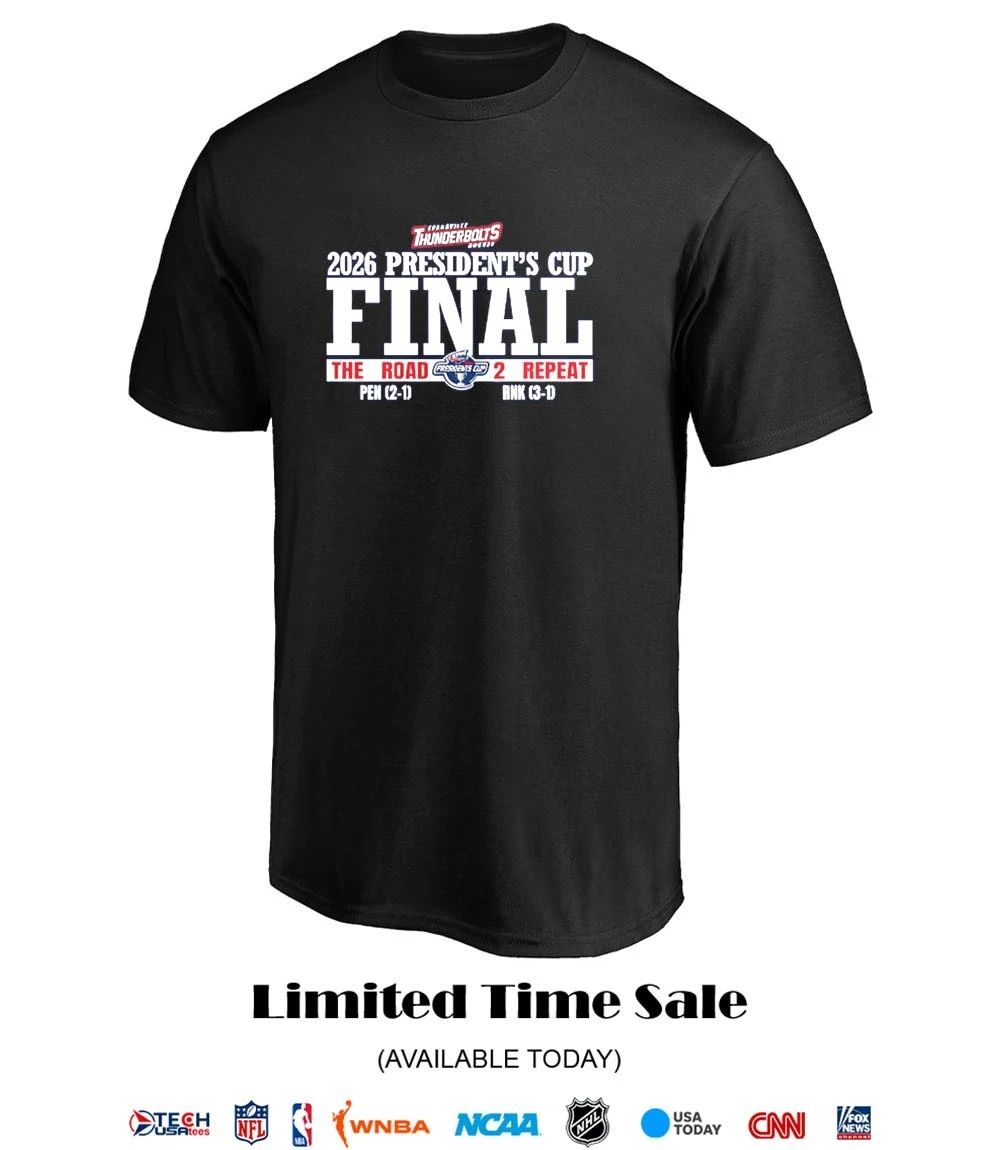 Evansville Thunderbolts 2026 President’s Cup Final shirt