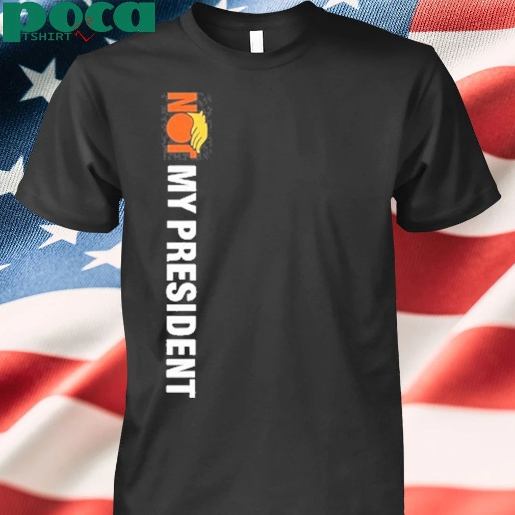 Jimmy Kimmel Wearing Trump Is Not My President T-shirt