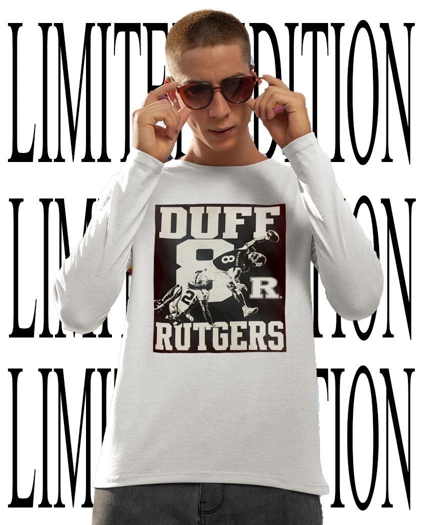 NCAA Rutgers Scarlet Knights Football Duff 8 t-shirt