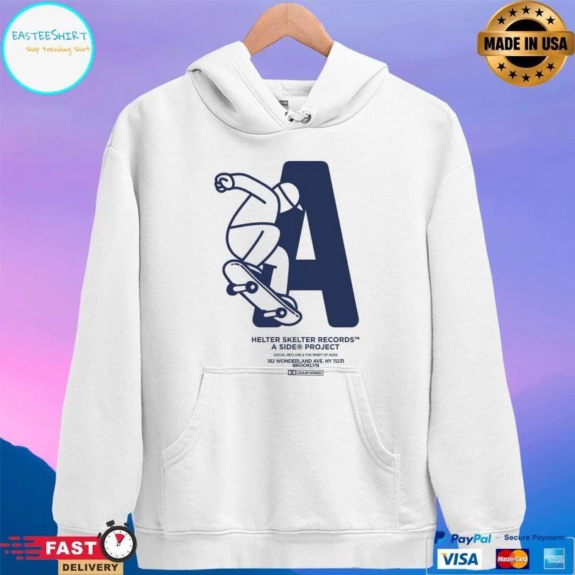 Helter Skelter Records A Side® Project Social Recluse And The Spirit Of Ages T-shirts