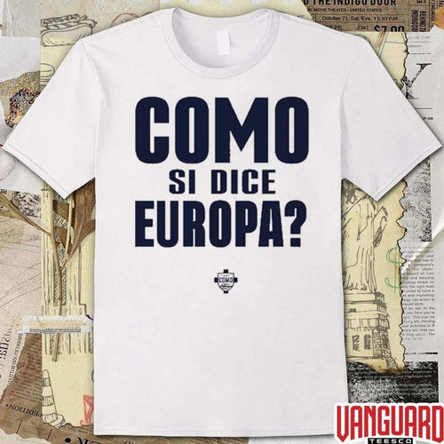 2026 Como Si Dice Europa t-shirt