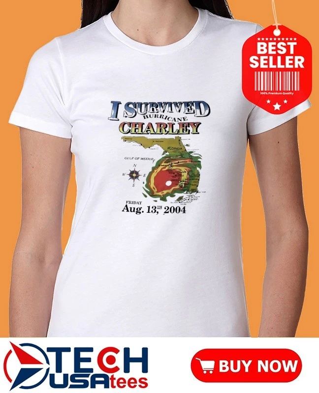 I survived Hurricane Charley Gulf of Mexico 2004 shirt