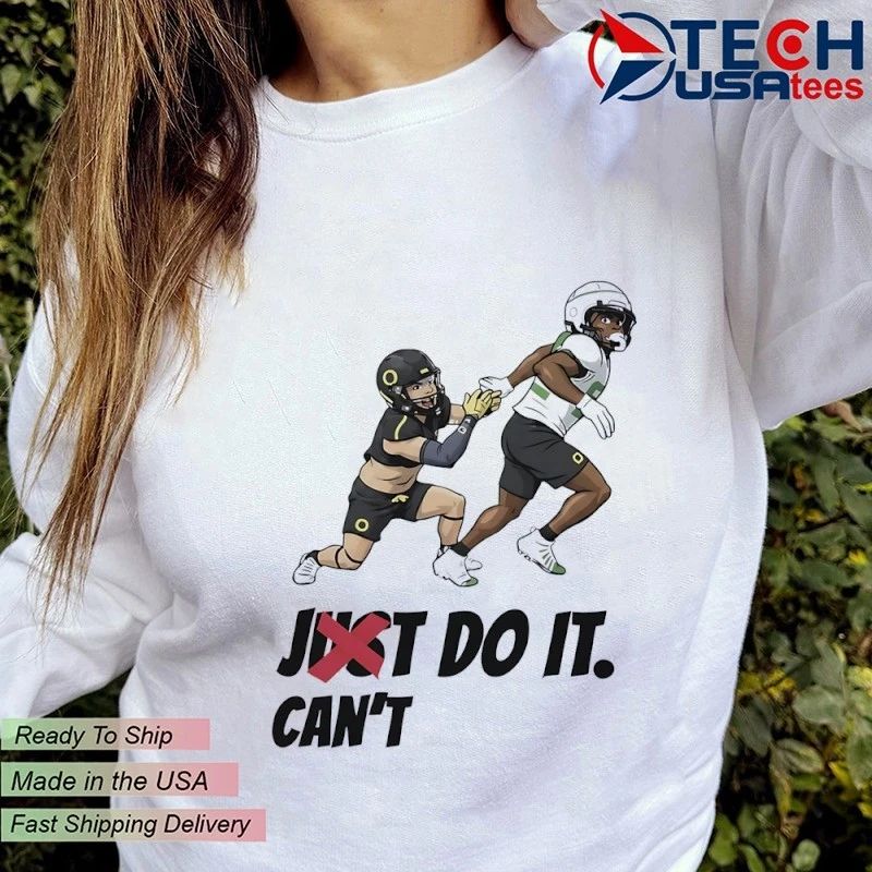 Just can’t do it football players shirt