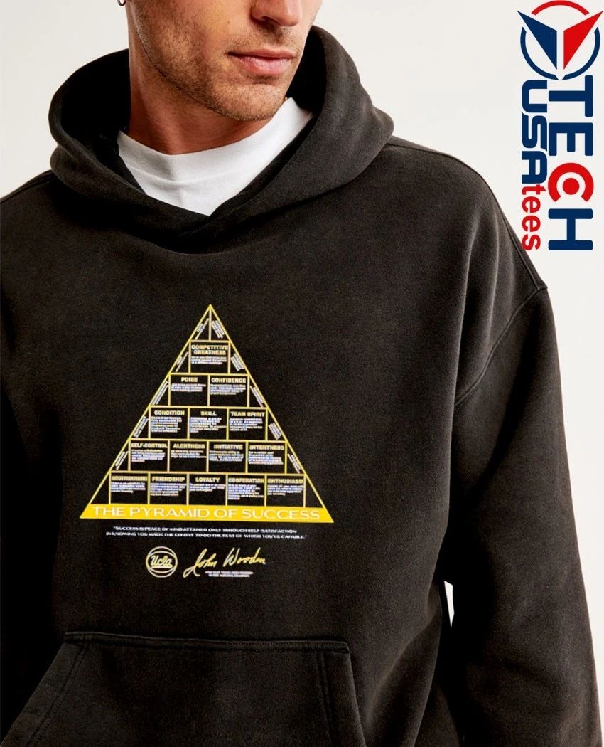 UCLA Bruins John Wooden Pyramid of Success shirt