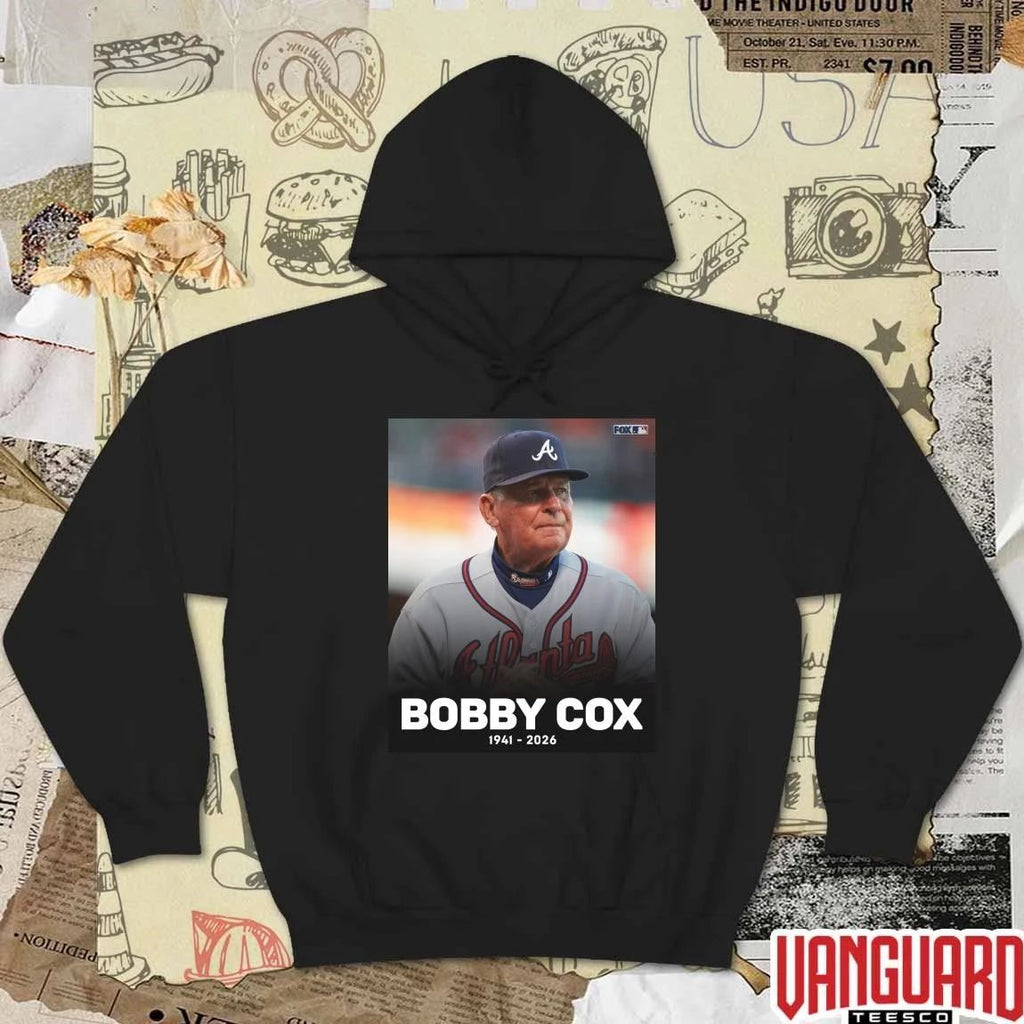 Bobby Cox 1941 – 2026 MLB on FOX t-shirt