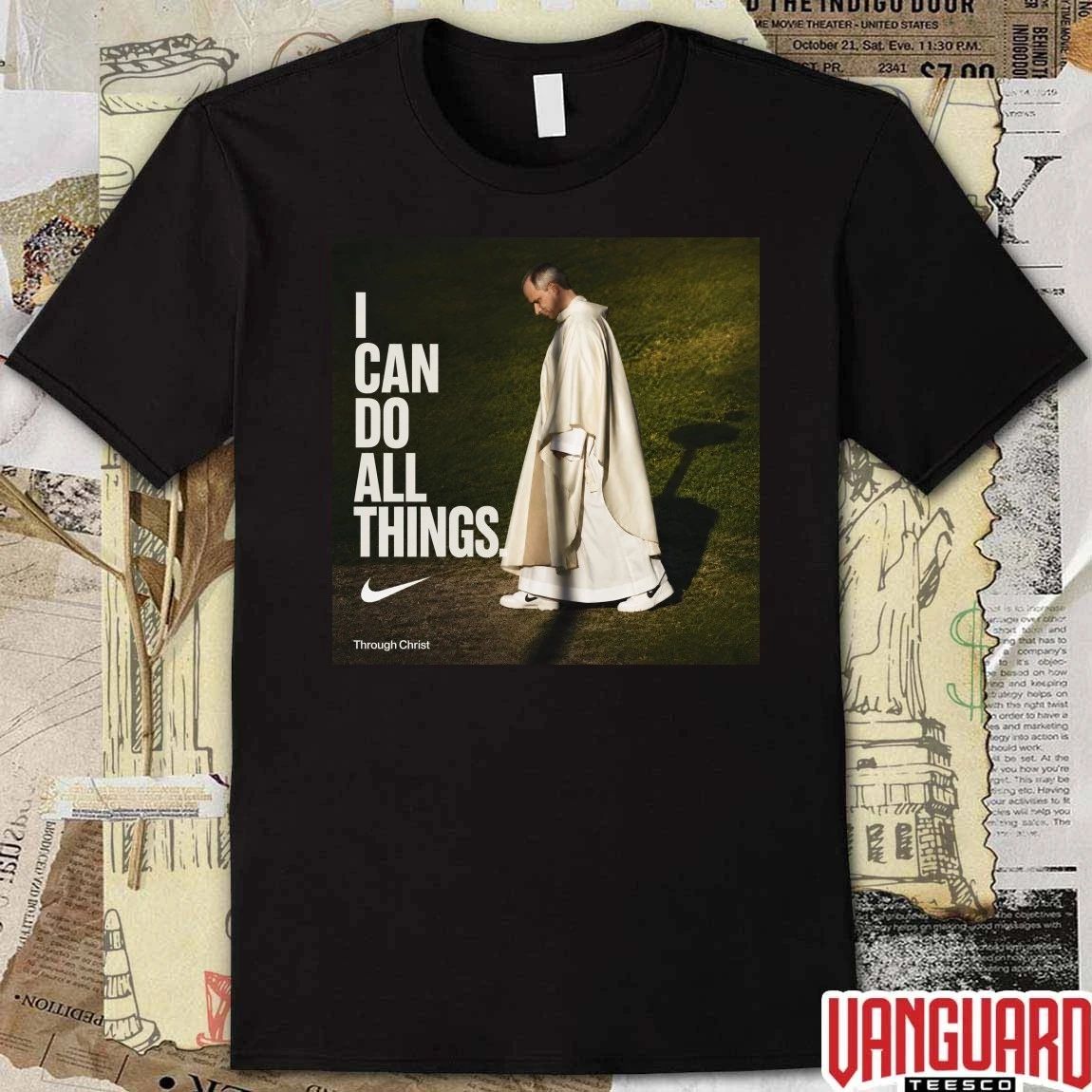 Pope Leo XIV I Can Do All Things 2026 t-shirt