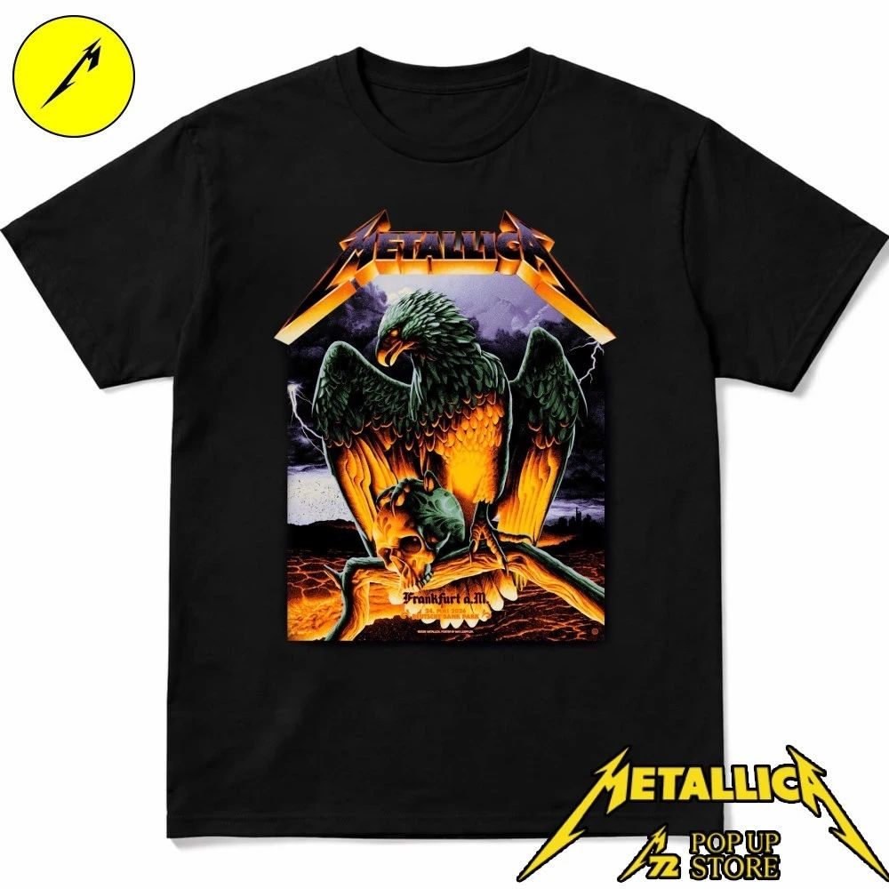 Metallica May 24, 2026 Frankfurt, Germany At Deutsche Bank Park limited edition Poster By Max Loeffler Shirt