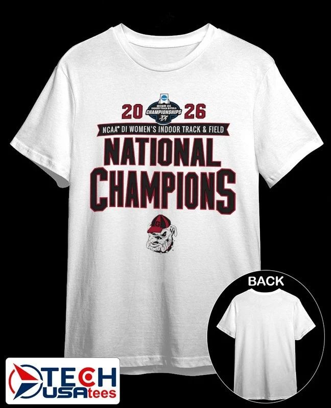 Georgia Bulldogs 2026 NCAA Women’s Indoor Track and Field National Champions shirt