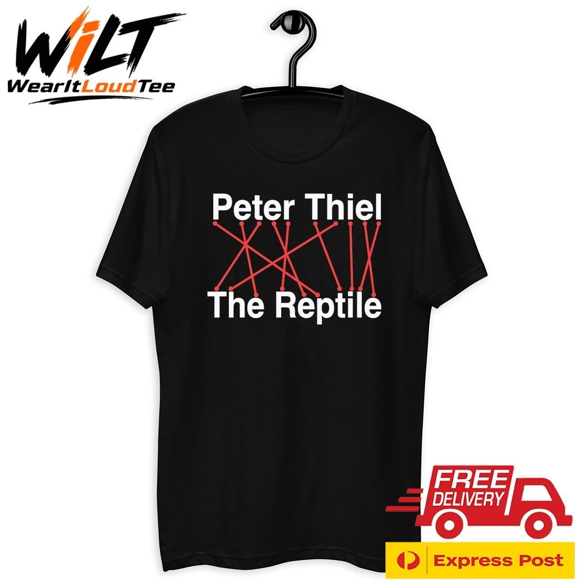 Peter Thiel The Reptile CEO Shirt