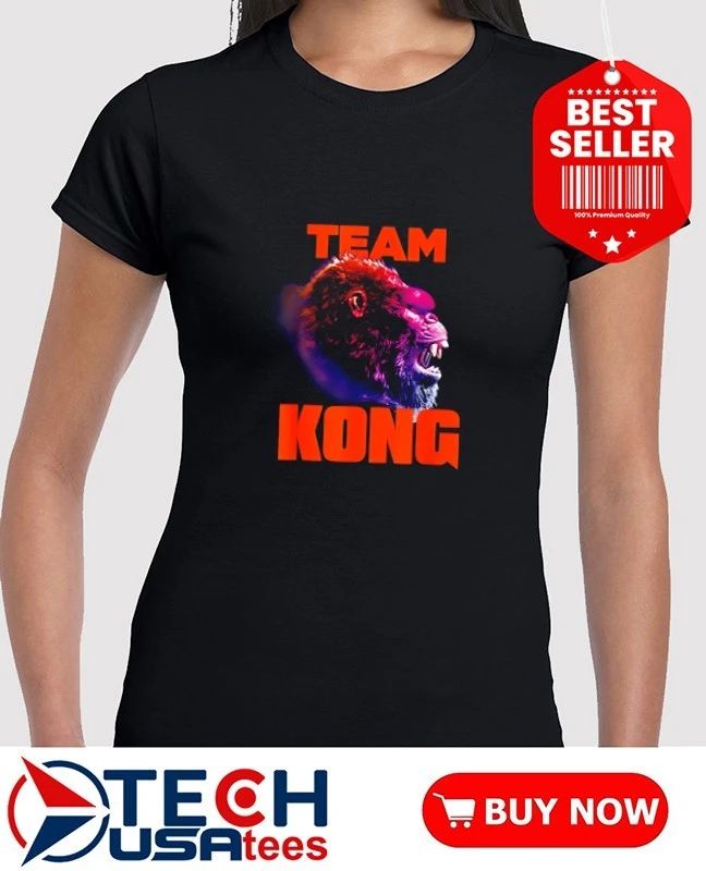 Team Kong Godzilla vs Kong shirt
