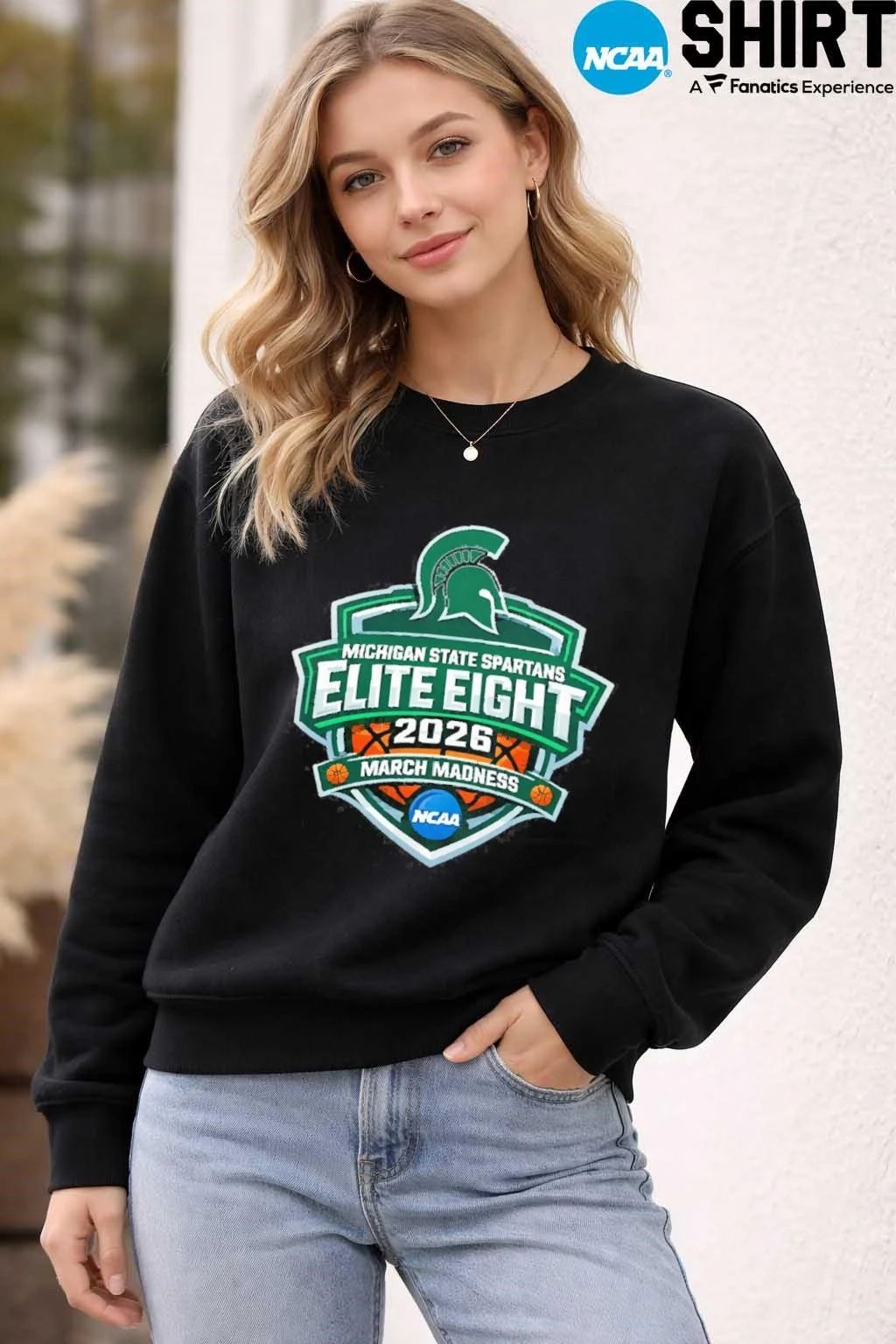 Michigan State Spartans March Madness Elite Eight 2026 NCAA Men’s Basketball T-shirt