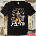 Gavin Kelly Retro 90s West Virginia Mountaineers Baseball t-shirt