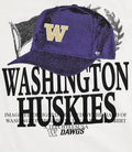 Washington Huskies in the paper hat shirt