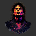 Vibrant Cosmic Vibes Tee
