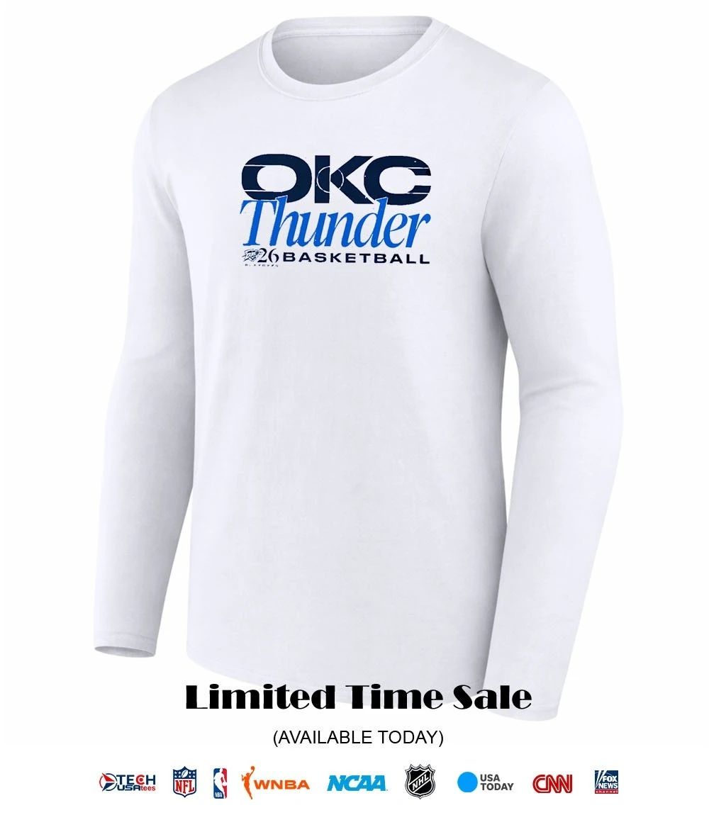 Oklahoma City Thunder Basketball 2026 Playoffs Game 1 shirt
