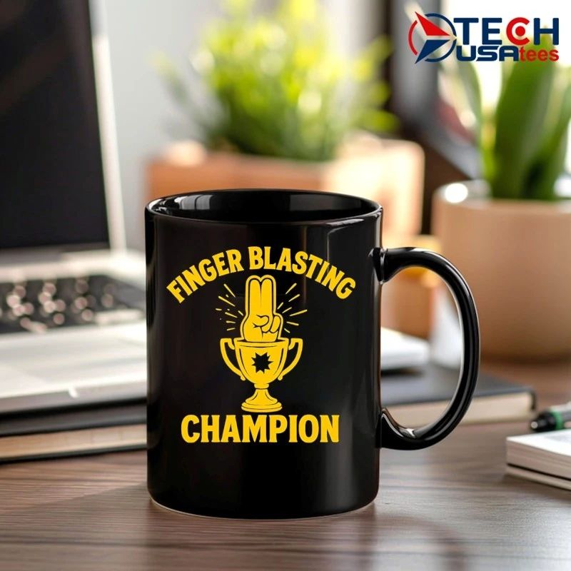 Finger Blasting Champion shirt
