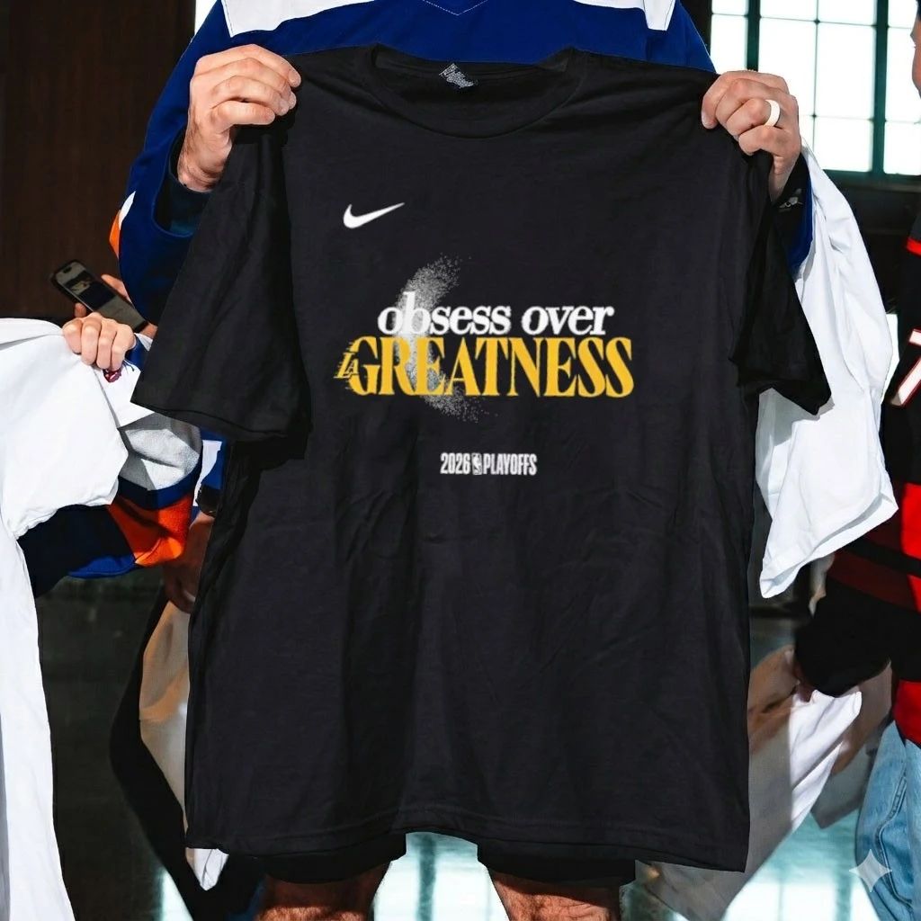 Obsess Over Greatness Los Angeles Lakers 2026 NBA Playoffs Shirt